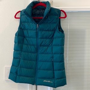 Eddie Bauer vest. Teal. size S.